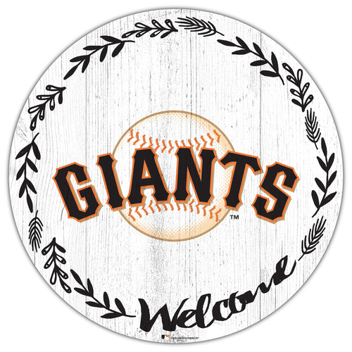 Wholesale MLB1019-Welcome 12in Circle / M1019-San Francisco Giants