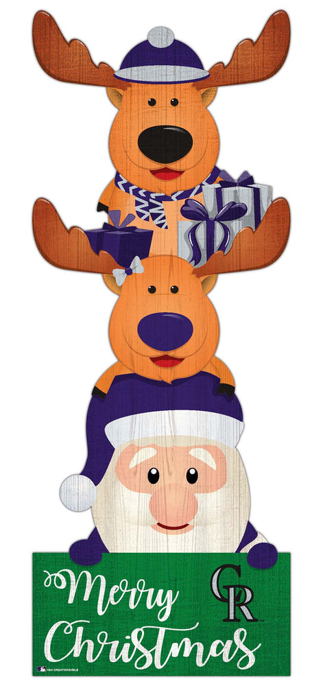 Wholesale MLB1022-Santa Stack Leaner / M1022-Colorado Rockies
