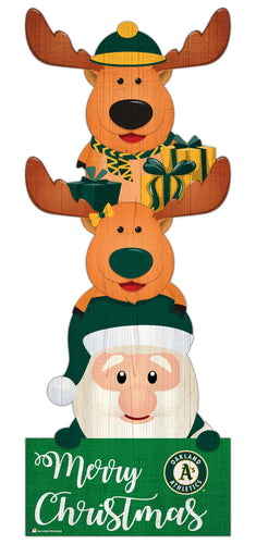 Wholesale MLB1022-Santa Stack Leaner / M1022-Oakland Athletics