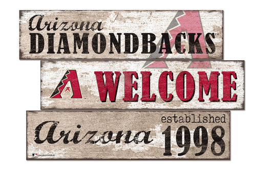 Wholesale MLB1027-Welcome 3 Plank / M1027-Arizona Diamondbacks