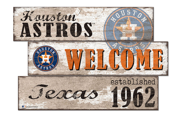 Wholesale MLB1027-Welcome 3 Plank / M1027-Houston Astros