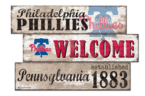 Wholesale MLB1027-Welcome 3 Plank / M1027-Philadelphia Phillies
