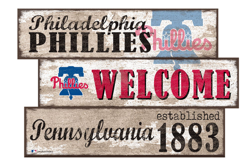 Wholesale MLB1027-Welcome 3 Plank (Todd's Resize) / M1027-Philadelphia Phillies