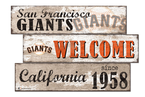 Wholesale MLB1027-Welcome 3 Plank (Todd's Resize) / M1027-San Francisco Giants