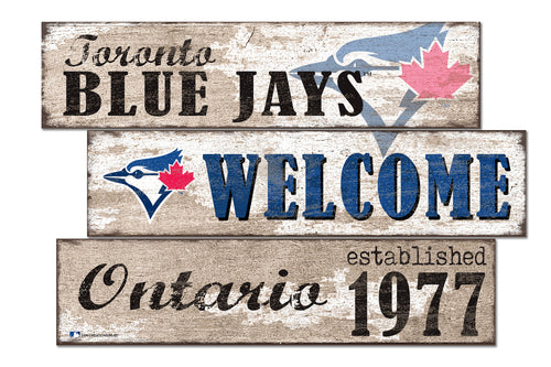 Wholesale MLB1027-Welcome 3 Plank / M1027-Toronto Blue Jays