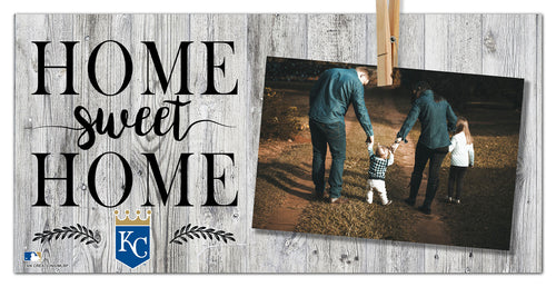 Wholesale MLB1030-Home Sweet Home Clothespin Frame / M1030-Kansas City Royals