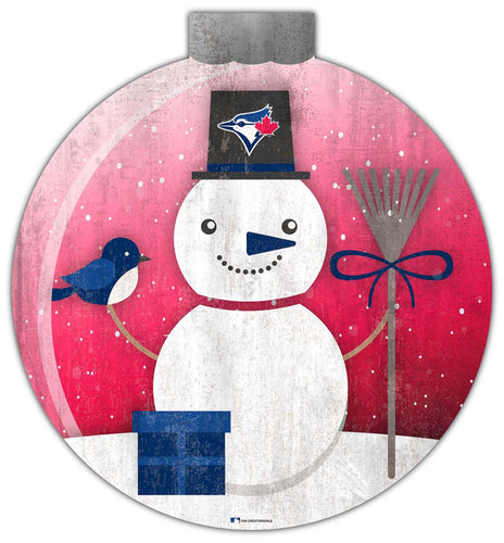 Wholesale MLB1031-Snow Globe 12in Wall Art / M1031-Toronto Blue Jays