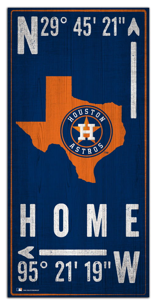 Wholesale MLB1034-Coordinates 6x12 / M1034-Houston Astros