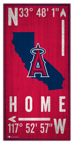 Wholesale MLB1034-Coordinates 6x12 / M1034-Los Angeles Angels