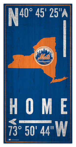 Wholesale MLB1034-Coordinates 6x12 / M1034-New York Mets