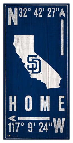 Wholesale MLB1034-Coordinates 6x12 / M1034-San Diego Padres