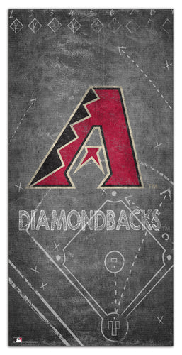 Wholesale MLB1035-Chalk Playbook 6x12 / M1035-Arizona Diamondbacks