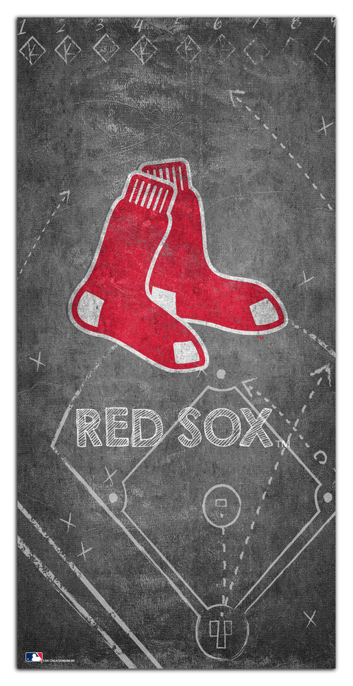 Wholesale MLB1035-Chalk Playbook 6x12 / M1035-Boston Red Sox