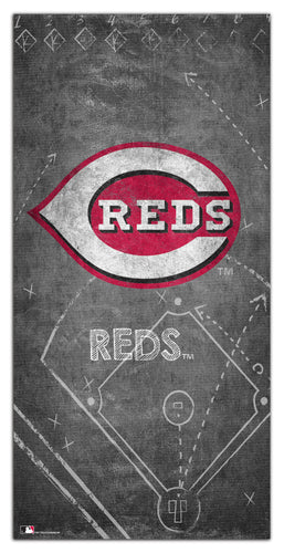 Wholesale MLB1035-Chalk Playbook 6x12 / M1035-Cincinnati Reds