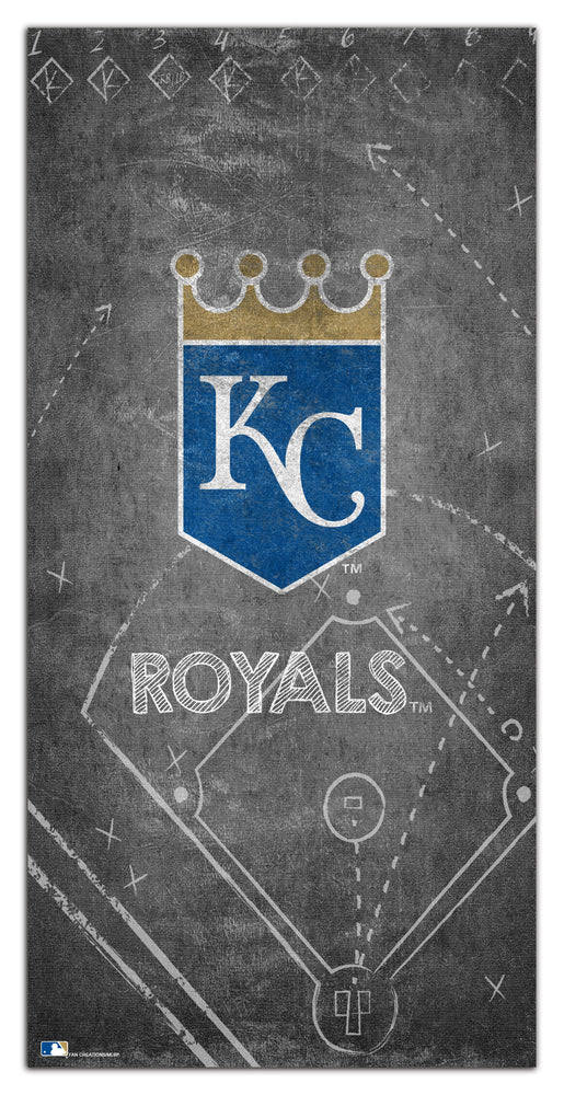 Wholesale MLB1035-Chalk Playbook 6x12 / M1035-Kansas CIty Royals