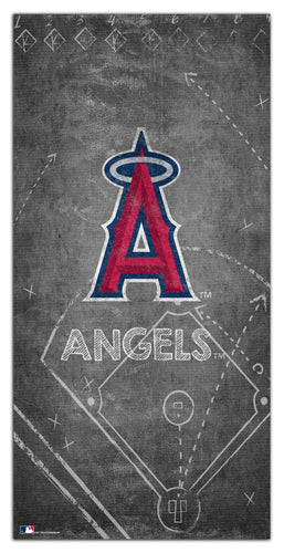 Wholesale MLB1035-Chalk Playbook 6x12 / M1035-Los Angeles Angels