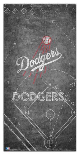 Wholesale MLB1035-Chalk Playbook 6x12 / M1035-Los Angeles Dodgers