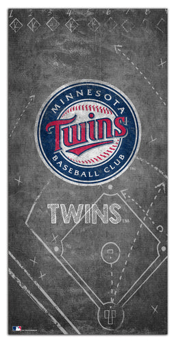 Wholesale MLB1035-Chalk Playbook 6x12 / M1035-Minnesota Twins