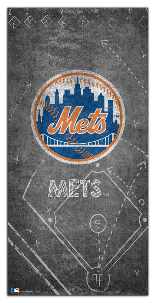 Wholesale MLB1035-Chalk Playbook 6x12 / M1035-New York Mets