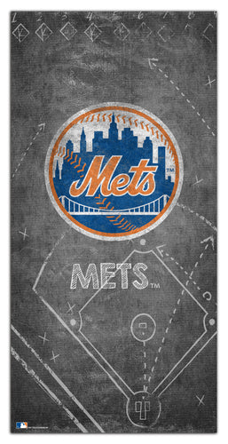 Wholesale MLB1035-Chalk Playbook 6x12 / M1035-New York Mets