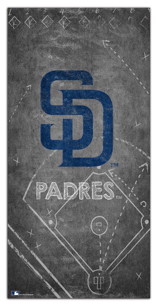 Wholesale MLB1035-Chalk Playbook 6x12 / M1035-San Diego Padres