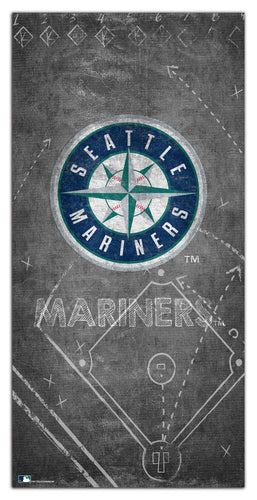 Wholesale MLB1035-Chalk Playbook 6x12 / M1035-Seattle Mariners