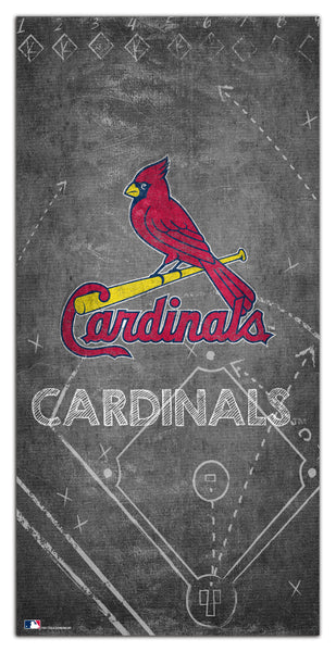 Wholesale MLB1035-Chalk Playbook 6x12 / M1035-St. Louis Cardinals