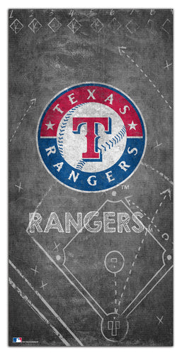 Wholesale MLB1035-Chalk Playbook 6x12 / M1035-Texas Rangers