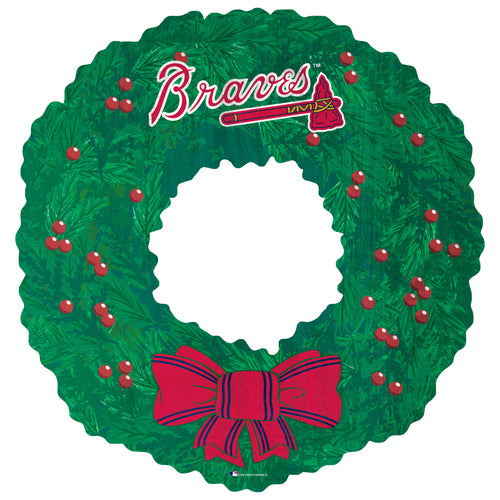 Wholesale MLB1048-Wreath / M1048-Atlanta Braves