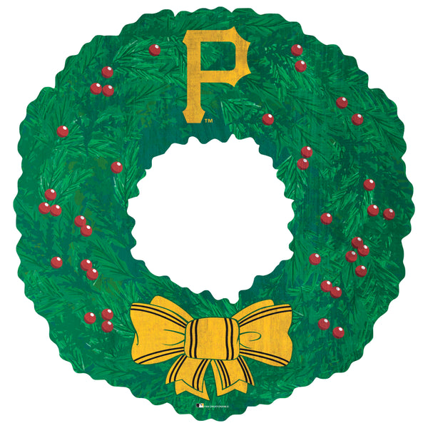 Wholesale MLB1048-Wreath / M1048-Pittsburgh Pirates