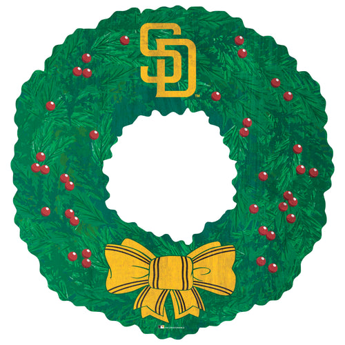 Wholesale MLB1048-Wreath / M1048-San Diego Padres