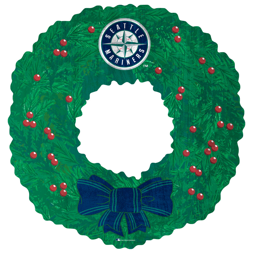 Wholesale MLB1048-Wreath / M1048-Seattle Mariners