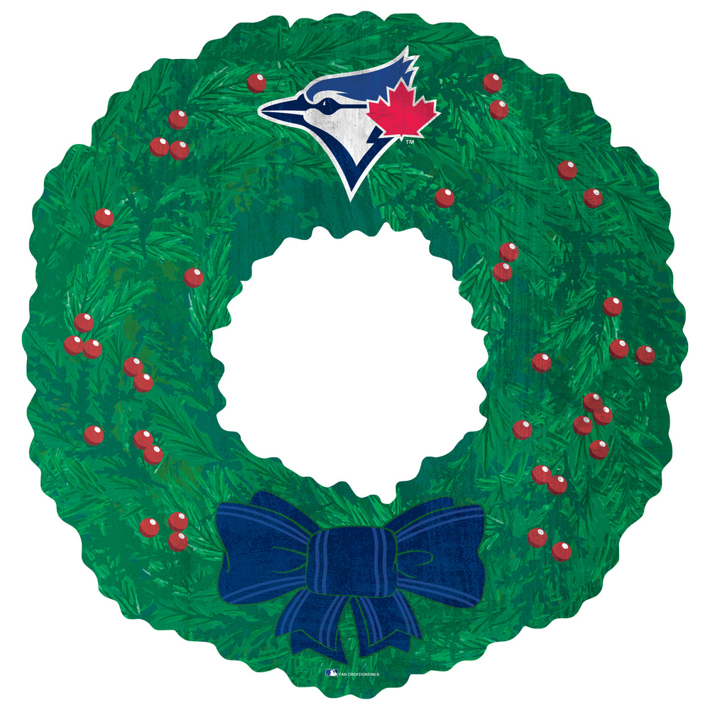Wholesale MLB1048-Wreath / M1048-Toronto Blue Jays