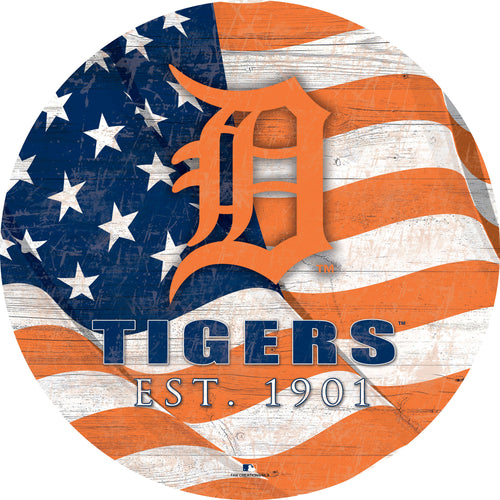 Wholesale MLB1058-Team Color Flag 12in / M1058-Detroit Tigers