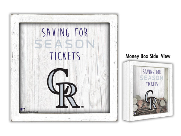 Wholesale MLB1059-Saving for Tickets Money Box / M1059-Colorado Rockies
