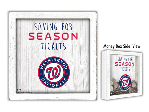 Wholesale MLB1059-Saving for Tickets Money Box / M1059-Washington Nationals