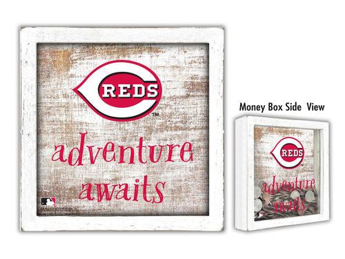 Wholesale MLB1061-Adventure Awaits Money Box / M1061-Cincinnati Reds