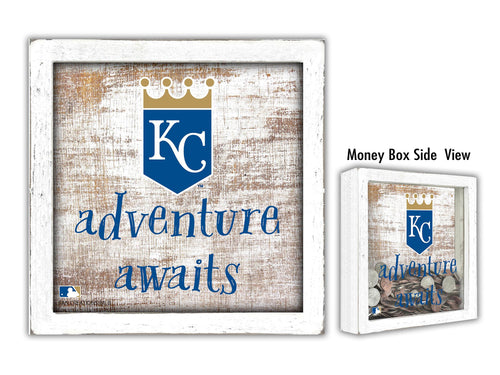 Wholesale MLB1061-Adventure Awaits Money Box / M1061-Kansas City Royals