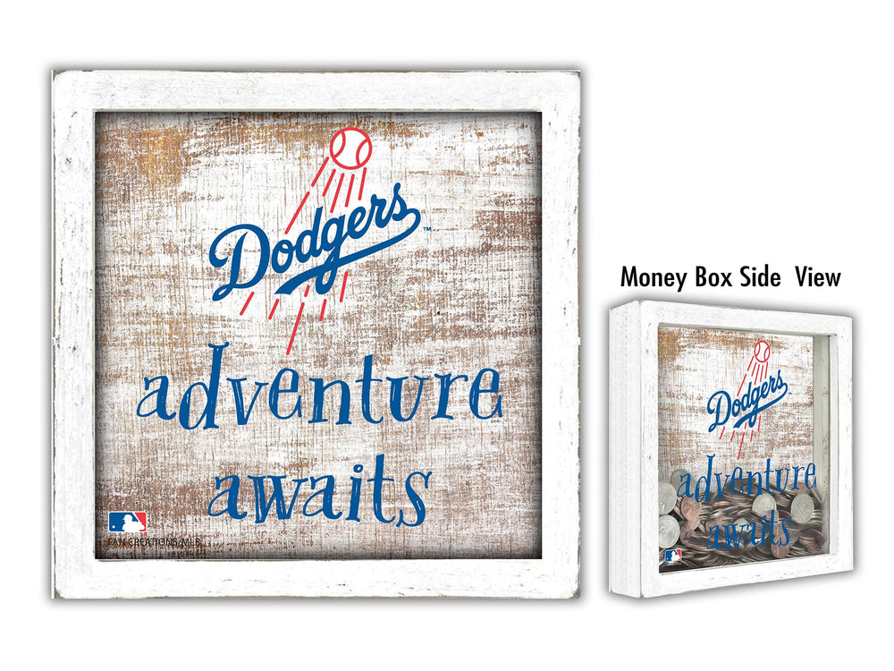 Wholesale MLB1061-Adventure Awaits Money Box / M1061-Los Angeles Dodgers
