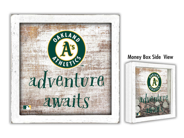 Wholesale MLB1061-Adventure Awaits Money Box / M1061-Oakland Athletics