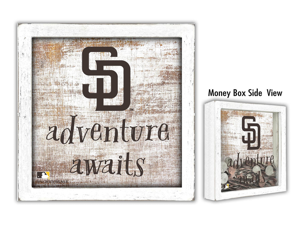 Wholesale MLB1061-Adventure Awaits Money Box / M1061-San Diego Padres