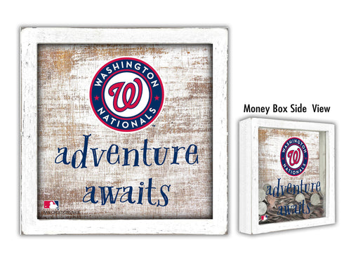 Wholesale MLB1061-Adventure Awaits Money Box / M1061-Washington Nationals