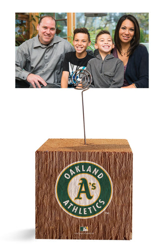 Wholesale MLB1062-Block Spiral Photo Holder / M1062-Oakland Athletics