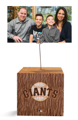 Wholesale MLB1062-Block Spiral Photo Holder / M1062-San Francisco Giants