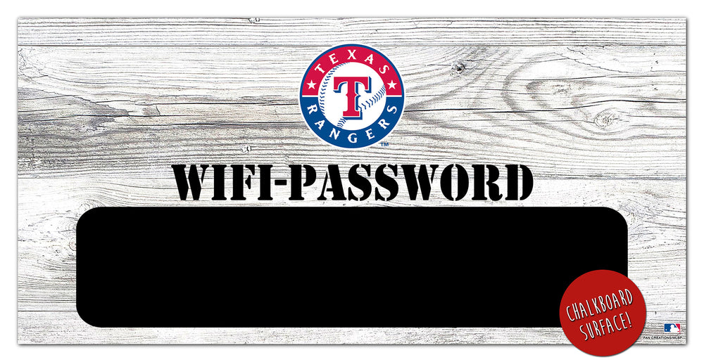 Wholesale MLB1073-Wifi Password 6x12 / M1073-Texas Rangers