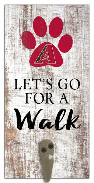 Wholesale MLB1075-Leash Holder 6x12 / M1075-Arizona Diamondbacks