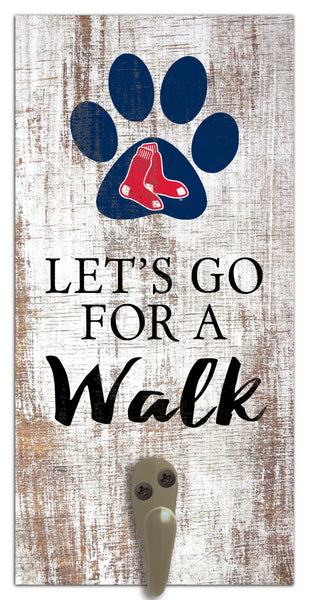 Wholesale MLB1075-Leash Holder 6x12 / M1075-Boston Red Sox