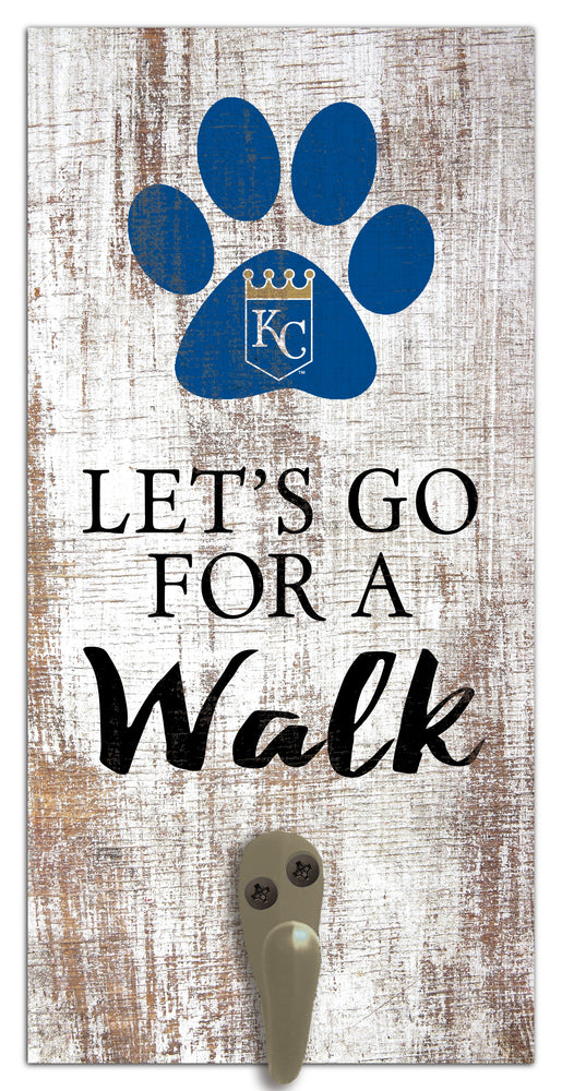 Wholesale MLB1075-Leash Holder 6x12 / M1075-Kansas City Royals