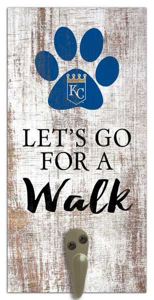 Wholesale MLB1075-Leash Holder 6x12 / M1075-Kansas City Royals