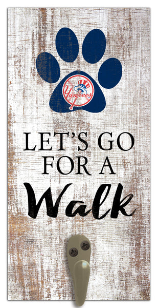 Wholesale MLB1075-Leash Holder 6x12 / M1075-New York yankees